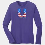 Ladies Long Sleeve Core Cotton Tee Thumbnail