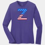 Ladies Long Sleeve Core Cotton Tee Thumbnail