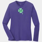Ladies Long Sleeve Core Cotton Tee Thumbnail