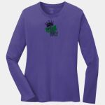 Ladies Long Sleeve Core Cotton Tee Thumbnail