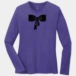 Ladies Long Sleeve Core Cotton Tee Thumbnail