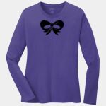 Ladies Long Sleeve Core Cotton Tee Thumbnail