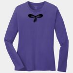 Ladies Long Sleeve Core Cotton Tee Thumbnail