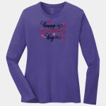 Ladies Long Sleeve Core Cotton Tee Thumbnail