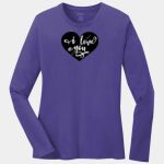 Ladies Long Sleeve Core Cotton Tee Thumbnail