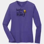 Ladies Long Sleeve Core Cotton Tee Thumbnail