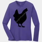 Ladies Long Sleeve Core Cotton Tee Thumbnail