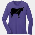 Ladies Long Sleeve Core Cotton Tee Thumbnail