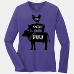 Ladies Long Sleeve Core Cotton Tee Thumbnail