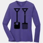 Ladies Long Sleeve Core Cotton Tee Thumbnail