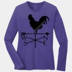 Ladies Long Sleeve Core Cotton Tee Thumbnail