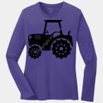 Ladies Long Sleeve Core Cotton Tee Thumbnail