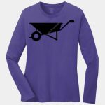 Ladies Long Sleeve Core Cotton Tee Thumbnail