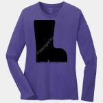 Ladies Long Sleeve Core Cotton Tee Thumbnail