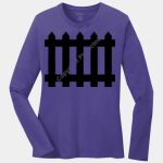 Ladies Long Sleeve Core Cotton Tee Thumbnail