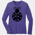Ladies Long Sleeve Core Cotton Tee Thumbnail