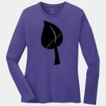 Ladies Long Sleeve Core Cotton Tee Thumbnail