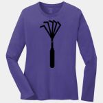 Ladies Long Sleeve Core Cotton Tee Thumbnail