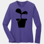 Ladies Long Sleeve Core Cotton Tee Thumbnail