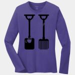 Ladies Long Sleeve Core Cotton Tee Thumbnail