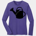 Ladies Long Sleeve Core Cotton Tee Thumbnail
