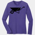 Ladies Long Sleeve Core Cotton Tee Thumbnail
