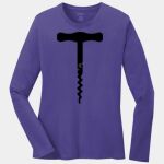 Ladies Long Sleeve Core Cotton Tee Thumbnail