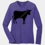 Ladies Long Sleeve Core Cotton Tee Thumbnail