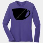 Ladies Long Sleeve Core Cotton Tee Thumbnail