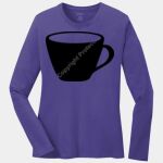Ladies Long Sleeve Core Cotton Tee Thumbnail