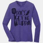 Ladies Long Sleeve Core Cotton Tee Thumbnail