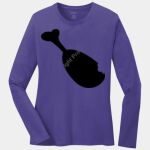 Ladies Long Sleeve Core Cotton Tee Thumbnail