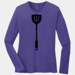 Ladies Long Sleeve Core Cotton Tee Thumbnail