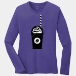 Ladies Long Sleeve Core Cotton Tee Thumbnail