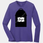 Ladies Long Sleeve Core Cotton Tee Thumbnail