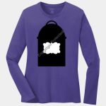 Ladies Long Sleeve Core Cotton Tee Thumbnail
