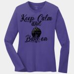 Ladies Long Sleeve Core Cotton Tee Thumbnail