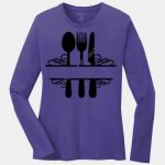 Ladies Long Sleeve Core Cotton Tee Thumbnail