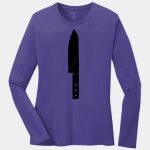 Ladies Long Sleeve Core Cotton Tee Thumbnail