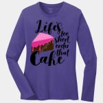 Ladies Long Sleeve Core Cotton Tee Thumbnail
