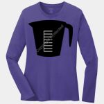 Ladies Long Sleeve Core Cotton Tee Thumbnail