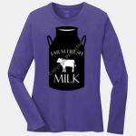 Ladies Long Sleeve Core Cotton Tee Thumbnail