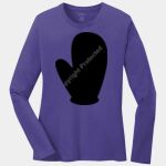Ladies Long Sleeve Core Cotton Tee Thumbnail