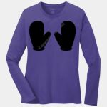 Ladies Long Sleeve Core Cotton Tee Thumbnail