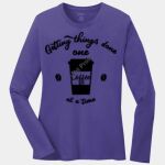 Ladies Long Sleeve Core Cotton Tee Thumbnail