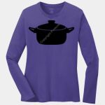 Ladies Long Sleeve Core Cotton Tee Thumbnail
