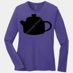 Ladies Long Sleeve Core Cotton Tee Thumbnail