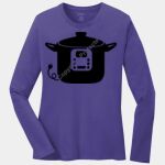 Ladies Long Sleeve Core Cotton Tee Thumbnail