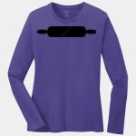Ladies Long Sleeve Core Cotton Tee Thumbnail
