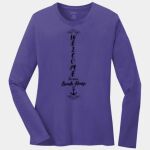 Ladies Long Sleeve Core Cotton Tee Thumbnail
